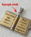 Şiirli Kitap Kolye