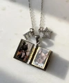 Fotoğraflı Kitap Kolye
