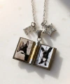 Fotoğraflı Kitap Kolye