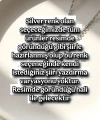 Şiirli Kitap Kolye (Silver Renk )