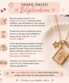 Şans Charmlı Şiirli Kitap Kolye