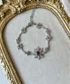 Amethyst Soleil Zincir Bileklik