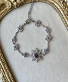 Amethyst Soleil Zincir Bileklik