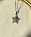 Pink Stardust Kolye