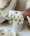 Pearl Bloom Küpe