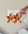 Amber Bloom Küpe