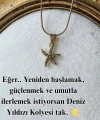 Deniz Yıldızı Kolye
