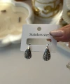 Taşlı Damla Küpe