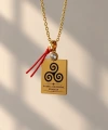 Triskelion Sembol Kolye