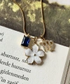 Anlamlı Charm ve Burç Taşı Kolyesi