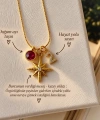 Burç Mesaji Charm ve Hayat Sayısı Kolyesi