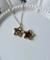 Yıldız Şeklinde Fotoğraflı Kolye (1,7 cm )