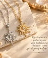 Spiral Güneş Kolye
