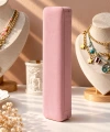 Pembe Kadife Bileklik Takı Kutusu
