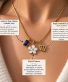 Anlamlı Charm ve Burç Taşı Kolyesi