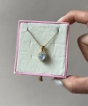 Aqua Heart Kolye