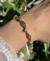 Almeda Vintage Bileklik I 14K Altın Kaplama