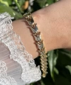 Lale Vintage Bileklik I 14K Altın Kaplama