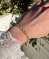 Vintage Çiçek Bileklik I 14K Altın Kaplama