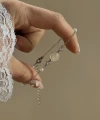 Beyaz Gül Bileklik I Çelik