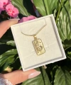 Bohem Gökyüzü Tarot Kolye I Çelik