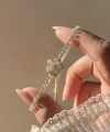 Kiraz Çiçekli Baby Bileklik I Çelik