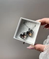 Çift Fotoğraflı İşlemeli Kapaklı Kalp Kolye | Çelik (1.7 cm)