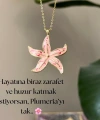Deniz Yıldızı Çiçeği Kolye