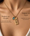 Doğum Ayı Çiçeği ve Taşı Kolye