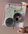 Fotoğraf ve Yazılı Yuvarlak Kapaklı Kolye (2 cm)