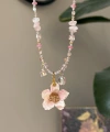 Gerçek Sakura Charmlı Kolye