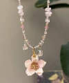 Gerçek Sakura Charmlı Kolye