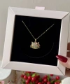 Golden Hello Kitty Kolye