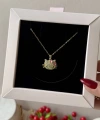 Golden Hello Kitty Kolye