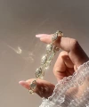 Göz Bileklik I 14K Altın Kaplama