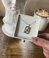 Hand Tarot Kolye | Çelik
