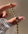 Mor Kalpli Su Yolu Bileklik I 925 Gümüş