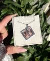 Kapaklı Sunshine Fotoğraflı Kolye I Çelik
