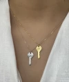 Key to the Hidden Kolye I 925 Gümüş