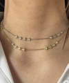 Üçgen Motifli Choker Kolye I 925 Gümüş
