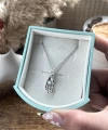 Opal Taşlı Bereket El Kolye I 925 Gümüş