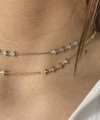 Üçgen Motifli Choker Kolye I 925 Gümüş
