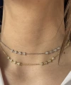 Üçgen Motifli Choker Kolye I 925 Gümüş