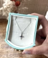 Minimal Kuzey Yıldızı Kolye I 925 Gümüş