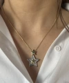 Üçgen Motifli Choker Kolye I 925 Gümüş
