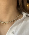 Üçgen Motifli Diva Kolye I 925 Gümüş