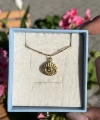 Bohem Elipsia Göz Kolye I Çelik