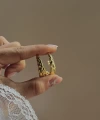 İkili Vintage Küpe I 925 Gümüş