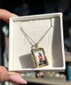 Kuzey Yıldızlı Fotoğraflı Kolye