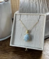 Larimar Taşlı Kolye (Rahatlatıcı Taş) | 925 Gümüş